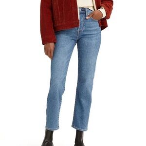 Levi's® Wedgie Fit Straight Leg Ankle Jeans - Color: Love in the Mist